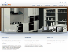 Tablet Screenshot of homepro.com.pk