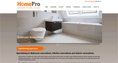 Desktop Screenshot of homepro.co.nz